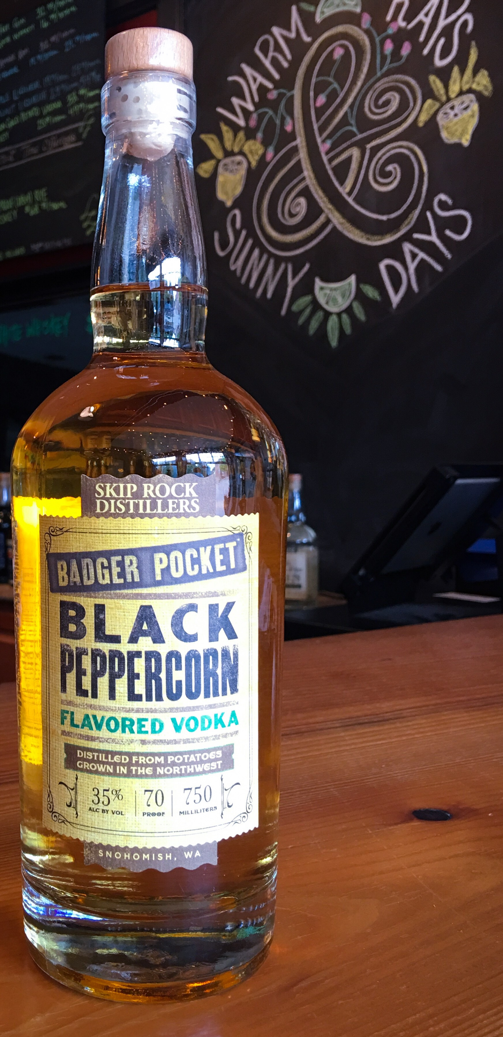 Badger Pocket Black Peppercorn Vodka